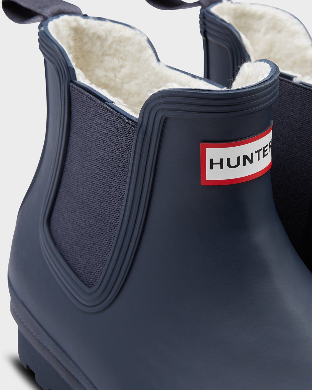 Chelsea Boots Herr - Hunter Original Insulated - Marinblå - 713452-HWB